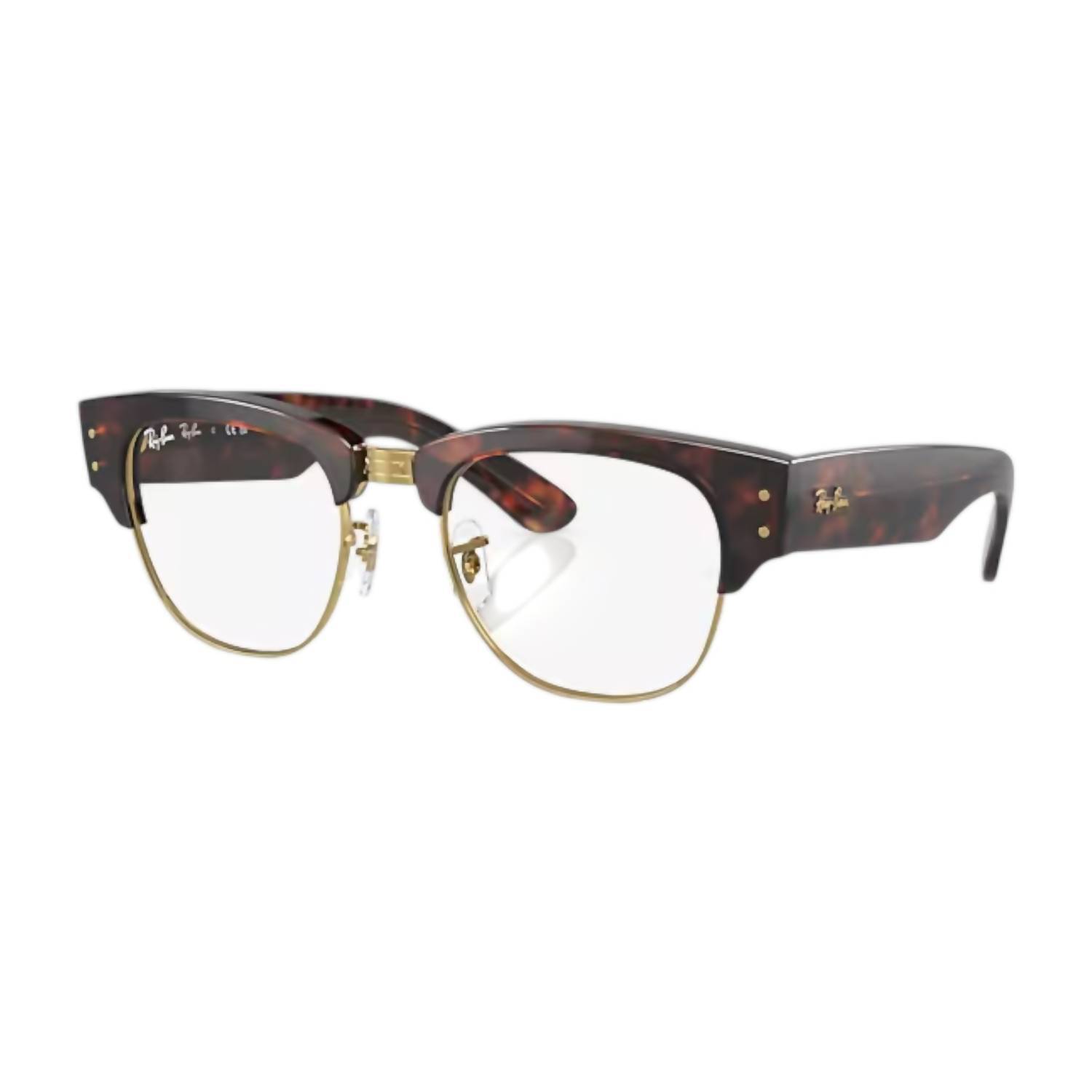 New Ray Ban Women's Square Eyeglasses In Tortoise In Gold